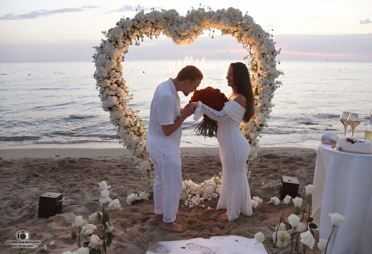 proposta di matrimonio in Salento